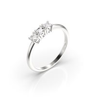 Anello Baroni Gioielli Donna in Oro Diamante 0.05 Ct 5045A - 5045A
